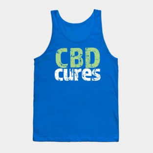 CBD Medicinal Hemp Cannabidiol CBD Cures Tank Top